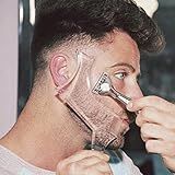 Ferramenta Para Modelar E Modelar Barba Com Pente Para Alinhamento Perfeito E Afiação Para Homens Linha De Bochecha Pescoço Corte Simétrico Curva Passo Funciona Com Qualquer Cortador Elétrico De Barba