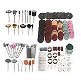 Ferramenta Pneumática 222pcs Conjunto De Ferramentas De Moagem Elétrica Acessórios De Moedor Elétrico Lã Almofada De Polimento Pincel De Agulha De Moagem Discos De Corte De Papel De Polimento Cabeça De Moagem De Pasta De Polimento