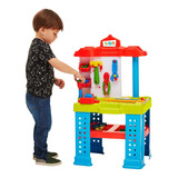 Ferramentas Bancada Brinquedo Oficina Infantil Calesita