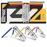 Ferramentas De Instalação Seal Twister Kit De Vedação De Reparo De Pistão De Cilindro Hidráulico Kits De Ferramentas De Instalação De Vedação De Haste U Cup Kit De Ferramentas De Vedação Antiderrapante Atualizado 3 Peças 