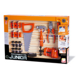 Ferramentas Junior Brinquedo Infantil Kit C 19 Peças