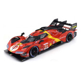 Ferrari 499p Lmh 2023 Richard Mille 51 Burago 1 18 Cor Vermelha