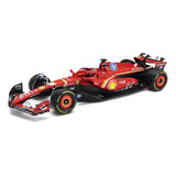 Ferrari F 1 Sf24 Charles Leclerc 2024 Vermelha Burago 1 18