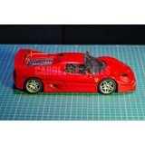 Ferrari F50 Burago Escala 1 18 1 18 Made In Italy Vermelha