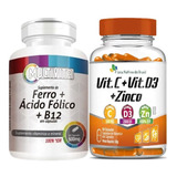 Ferro Acido Fólico B12 Metilcobalamina Vitamina