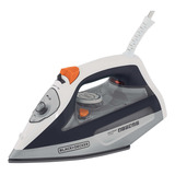 Ferro De Passar A Vapor Black decker 127v Base Antiaderente Cor Preto