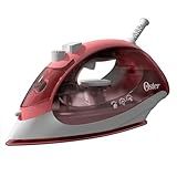 Ferro De Passar A Vapor Oster Aeroceramic Base Cerâmica 220V Vermelho 1400W GCSTBS5053