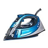 Ferro De Passar A Vapor Oster Turbo Steam Base Cerâmica 220V Azul 2200W GCSTCS 401