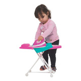 Ferro De Passar Infantil Com Tabua Rosa Com Som Mercotoys