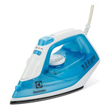 Ferro De Passar Roupa A Vapor Electrolux Sie60 Azul 110v