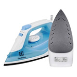 Ferro De Passar Roupas A Vapor E A Seco Electrolux 110v Azul