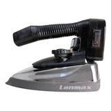 Ferro De Passar Roupas A Vapor Lanmax 220v Industrial 1300w Cor Preto