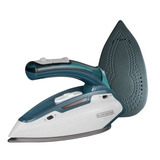 Ferro De Passar Roupas Vapor Seco Portátil Biv Black Decker