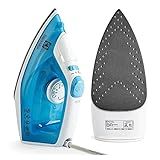 Ferro De Passar Seco E Vapor Electrolux Base Antiaderente Vapor Vertical Extra Anti Gotejamento 1500W Cabo 1 65m Azul SIE60 220V