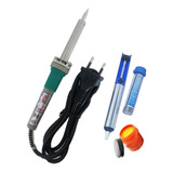Ferro De Solda Hikari Sc 60 Estanho Sugador Pasta Nf