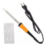 Ferro De Soldar 60 Watts Eda Com Suporte Profissional