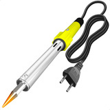 Ferro Para Solda 127v Elétrico Profissional 100w Ponta Fina Lápis Com Suporte