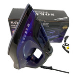Ferro Passar Roupa Vapor Potente 2200 Watts Imediato Cor Preto E Roxo 127v