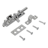 Ferrolho Trinco Redondo 6cm Reforçado União Mundial