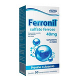 Ferronil 40mg Caixa Com 50 Comprimidos Revestidos
