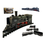 Ferrorama Locomotiva Trem Trenzinho Eletrico Com Som E Luz