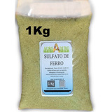 Fertilizante 1kg Sulfato De Ferro 20  fe  Heptahidratado
