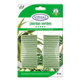 Fertilizante Em Bastonetes Plantas Verdes Vithal 30 Unidades