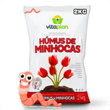 Fertilizante Humus De Minhoca Adubo Orgânico Terra Substrato