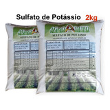 Fertilizante Sulfato De Potassio 2kg Hidroponia Soluvel