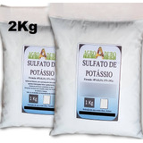 Fertilizante Sulfato De Potassio 2kg Hidroponia