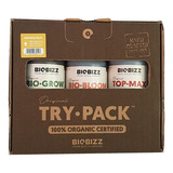 Fertilizante Try Pack Indoor Biobizz 100 Orgânico 3 Em 1