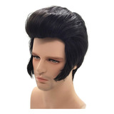 Festa De Peruca Masculina De Elvis Singers Presley Cosplay