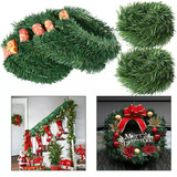 Festão Decoração Enfeite Natal Natalino 2m Verde
