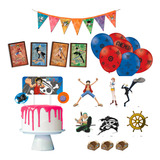 Festcolor Kit Festa One Piece Decoração De Aniversário
