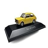 Fiat 147 Amarelo   Carros Inesquecíveis Miniatura 1 43