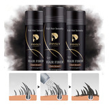 Fibra Capilar Cria Aparência Natural Resistente Àgua Suor Tom Dark Brown castanho Escuro
