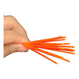 Fibra Óptica Vermelha 1mm 10cm Para Alça E Massa De Mira