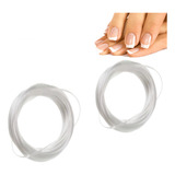 Fibra Vidro Alongamento Unha Gel Acrigel Porcelana 2 Metros