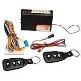 FicBox Sistema De Entrada Sem Chave Universal De Carro Com Trava De Porta De Carro Kit Central Remoto Automático Com Caixa De Controle