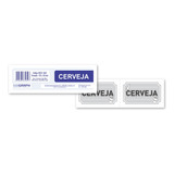 Ficha Cerveja 50x2 10 Bloco Total 1000 Fichas 15x5cm