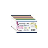 Ficha Para Resumo Colorida 4x6 N 2 Com 50 Folhas