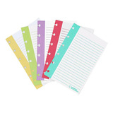 Ficha Pautada Vertical 4x6 C 50 Fls Caderno Inteligente