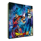 Fichário Álbum Figurinhas Dragon Ball Super Goku 10 Folhas