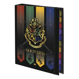Fichário Argolado Harry Potter Hogwarts Colegial 10divisória
