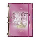 Fichário Colegial Com Elástico E 144 Folhas Decoradas Princesas