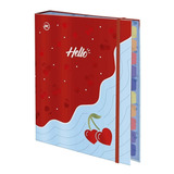 Fichário Colegial Hello 48 Folhas E 10 Divisórias 3747 Dac
