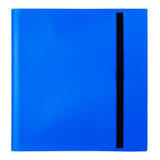 Fichário De Cartões De Esportes 12 Bolsos Azul