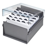Fichário De Mesa Para Fichas Padronizadas 5x8 C Índice A z