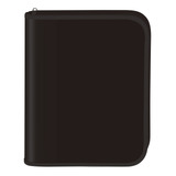 Fichário Preto Ziper Universitário A4 Caderno Argolado Dac