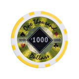 Fichas 11 5 Gramas Abs Lote Com 25 Modelo Black Diamond 1000
